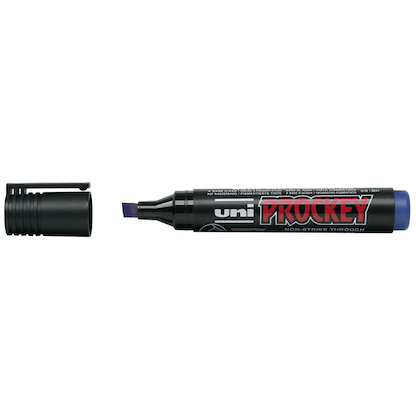 Artikelbild für uni-ball Uni Prockey PM-126 Flipchart-Marker blau 3,0 - 6,0 mm, 1 St., Artikelnummer 932996