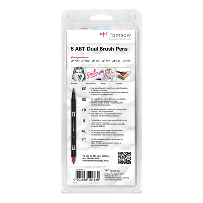 Artikelbild 2 für Tombow ABT Dual Brush-Pens farbsortiert, 1 Set, Artikelnummer 300097