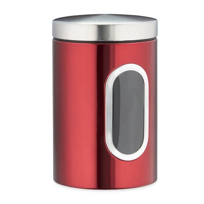 Artikelbild für relaxdays Vorratsdose 17,0 cm hoch rot 1,4 l, 1 St., Artikelnummer 473003