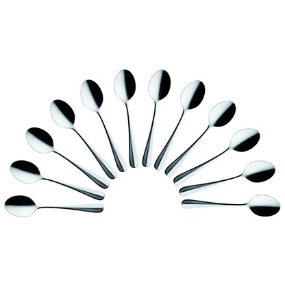 Artikelbild für solex® Espressolöffel Baguette silber, 12 St., Artikelnummer 984322