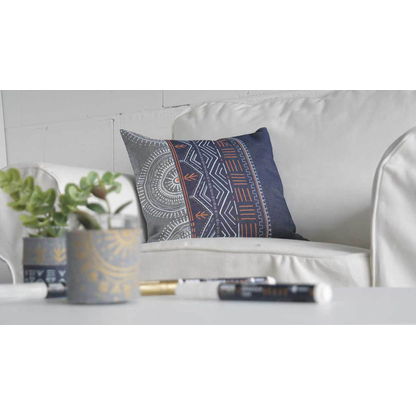 Artikelbild 9 für KREUL Black & White Stoffmalfarbe farbsortiert, 4 St., Artikelnummer 115299