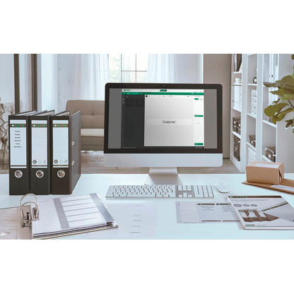 Artikelbild 3 für LEITZ Ordneretiketten 1685/2 grau, 100 St., Artikelnummer 331710