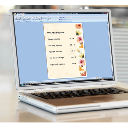 Artikelbild 3 für SIGEL Motivpapier Flowerstyle Motiv DIN A4 90 g/qm 50 Blatt, Artikelnummer 467639