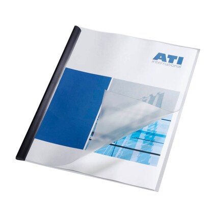 Artikelbild 2 für DURABLE Klemmschienenhüllen DIN A4 transparent genarbt 0,12 mm, 50 St., Artikelnummer 570713