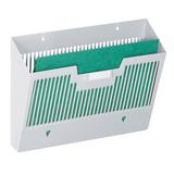 Artikelbild 1 für cep Wandprospekthalter grau DIN A4 36,4 x 9,5 x 25,7 cm, 1 St., Artikelnummer 765222