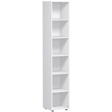 Artikelbild 1 für geramöbel Aktenregal weiß 40,0 x 40,0 x 216,0 cm, 1 St., Artikelnummer 344080