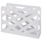 Artikelbild 1 für HAKU Möbel Zeitungsständer 44396 weiß Metall, DIN A4, Artikelnummer 552747