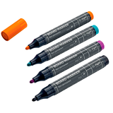 Artikelbild 1 für SIGEL Whiteboard- und Flipchart-Marker farbsortiert 2,0 - 3,0 mm, 4 St., Artikelnummer 636492