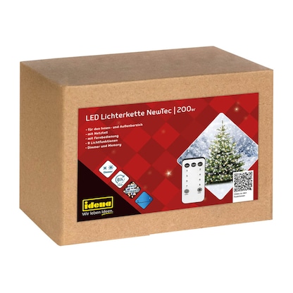 Artikelbild 8 für Idena NewTec 200er LED Lichterkette grün 27,9 m, 1 St., Artikelnummer 761686