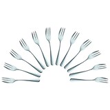 Artikelbild 1 für solex® Kuchengabeln Baguette silber, 12 St., Artikelnummer 984334