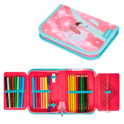 Artikelbild für herlitz Federmäppchen befüllt Ballet Love Motiv 31-teilig, 20,5 x 14,0 cm, Artikelnummer 556041