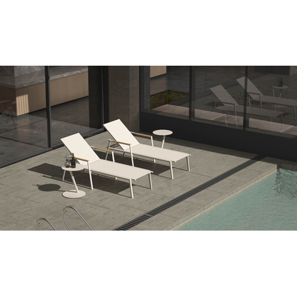 Artikelbild 2 für BEST Sonnenliege Paros braun Aluminium, Artikelnummer 660619