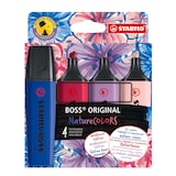 Artikelbild 1 für STABILO BOSS Original Wildflower Edition Textmarker farbsortiert, 4 St., Artikelnummer 692089