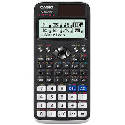 Artikelbild für CASIO FX-991DE X Wissenschaftlicher Taschenrechner schwarz, Artikelnummer 152746