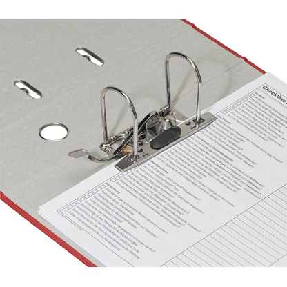 Artikelbild 2 für bene No.1 Power Ordner rot Kunststoff 8,0 cm DIN A4, 1 St., Artikelnummer 426221