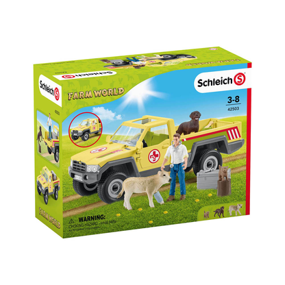 Artikelbild für Schleich® Farm World 42503 Tierarztbesuch auf dem Bauernhof Spielfiguren-Set, Artikelnummer 249942