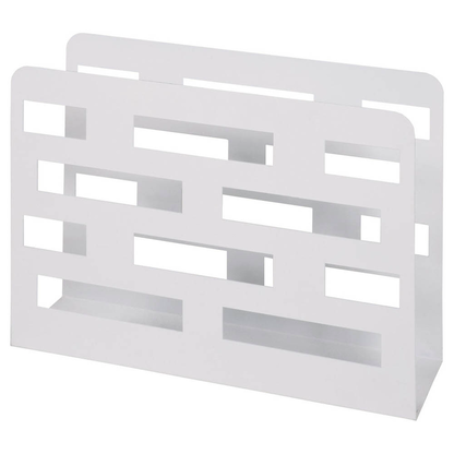 Artikelbild für HAKU Möbel Zeitungsständer 44398 weiß Metall, DIN A4, Artikelnummer 552754