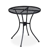 Artikelbild 1 für relaxdays Gartentisch schwarz rund 72,0 cm, Artikelnummer 768467