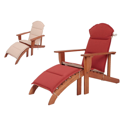 Artikelbild 2 für Garden Pleasure Sonnenliege Adirondack Chair Harper natur Holz, Artikelnummer 309959