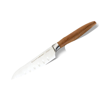 Artikelbild für Echtwerk Santokumesser Classic Edition silber, braun, Klinge: 15,0 cm, 1 St., Artikelnummer 649776