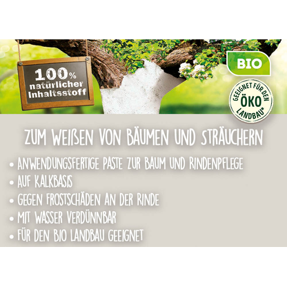Artikelbild 2 für SUBSTRAL® Naturen® Bio Weißanstrich Baumanstrich 1,0 l, Artikelnummer 665028