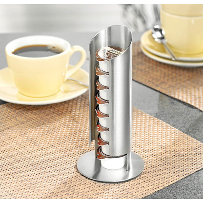 Artikelbild 2 für Esmeyer Portionsspender MEMPHIS MINI silber Ø 8,0 cm, 1 St., Artikelnummer 227462