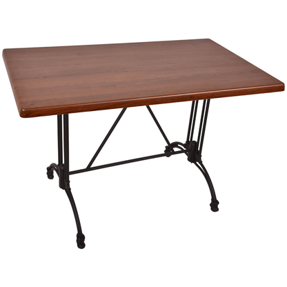 Artikelbild für Garden Pleasure MORENA Bistrotisch rechteckig Spanplatte dunkelbraun 120,0 x 80,0 x 74,0 cm, 1 St., Artikelnummer 707352