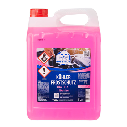 Artikelbild für ROBBYROB R12, für moderne Aluminiummotoren Kühlerfrostschutz 5,0 l, Artikelnummer 158127