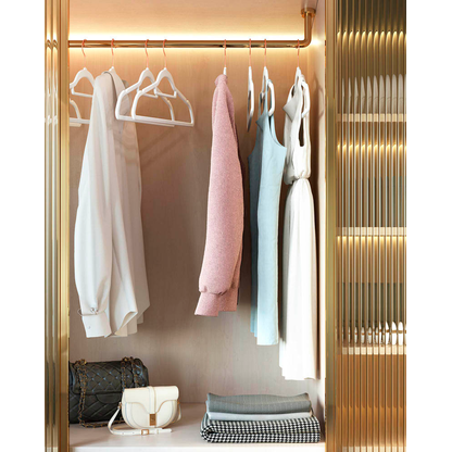 Artikelbild 2 für SONGMICS Kleiderbügel weiß, 50 St., Artikelnummer 290672