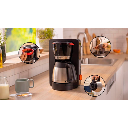 Artikelbild 7 für BOSCH MyMoment TKA6M273 Kaffeemaschine schwarz, 8-12 Tassen, Artikelnummer 437937