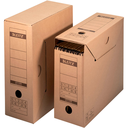 Artikelbild für LEITZ Archivboxen braun 12,0 x 32,5 x 27,5 cm, 10 St., Artikelnummer 666081