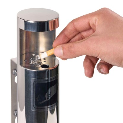 Artikelbild 3 für SPRINTIS DARWIN Wandaschenbecher silber, 1 St., Artikelnummer 794857