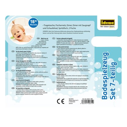 Artikelbild 22 für Idena Badespielzeug mehrfarbig, 1 Set, Artikelnummer 848303