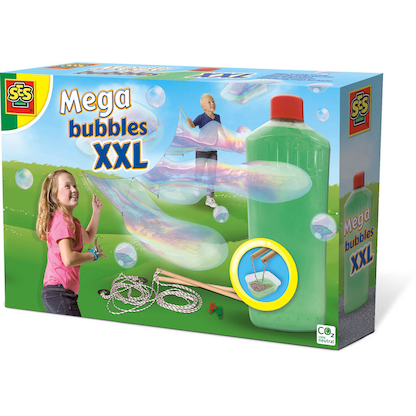 Artikelbild für SES Creative® Riesen-Seifenblasen-Set Megga Bubble XXL, 1 Set, Artikelnummer 880532