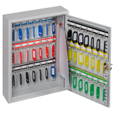 Artikelbild 1 für phoenix KC0601K Schlüsselkasten lichtgrau mit 42 Haken, Zylinderschloss, 27,0 x 8,0 x 35,0 cm, 1 St., Artikelnummer 500744