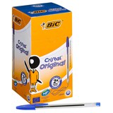 Artikelbild 1 für BIC Kugelschreiber Cristal transparent, Schreibfarbe: blau, 50 St., Artikelnummer 831453