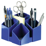 Artikelbild 1 für HAN Stiftehalter SCALA blau Polystyrol 4 Fächer 12,5 x 12,5 x 10,0 cm, Artikelnummer 529362