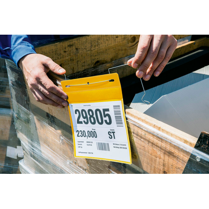 Artikelbild 2 für DURABLE Drahtbügeltaschen gelb A5, 50 St., Artikelnummer 974865