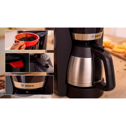 Artikelbild 9 für BOSCH MyMoment TKA6M273 Kaffeemaschine schwarz, 8-12 Tassen, Artikelnummer 437937