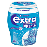 Artikelbild 1 für extra® PROFESSIONAL FRESH STRONG MINT Kaugummis 50 Dragees, Artikelnummer 129409