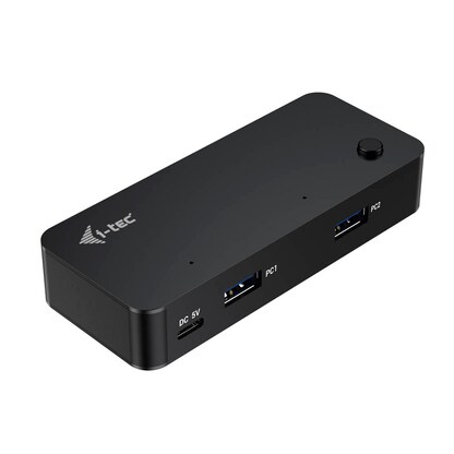 Artikelbild für i-tec® USB-Hub Universal KVM 4-fach schwarz, Artikelnummer 662868