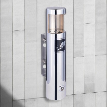 Artikelbild 2 für SPRINTIS DARWIN Wandaschenbecher silber, 1 St., Artikelnummer 794857