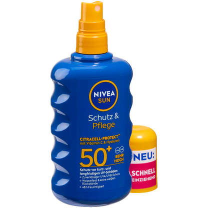 Artikelbild 3 für NIVEA SUN Schutz & Pflege Sonnenspray 200 ml, Artikelnummer 627907