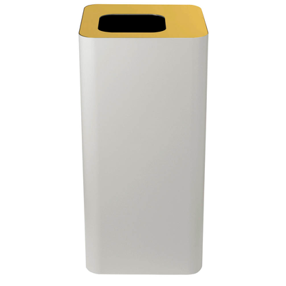 Artikelbild für TKG Pure Mülleimer 100,0 l weiß, gelb, 1 St., Artikelnummer 404549