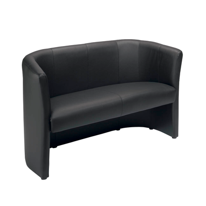 Artikelbild 2 für Nowy Styl 2-Sitzer Sofa Club Duo schwarz Kunstleder 129,0 x 63,0 x 77,0 cm, 1 St., Artikelnummer 952960