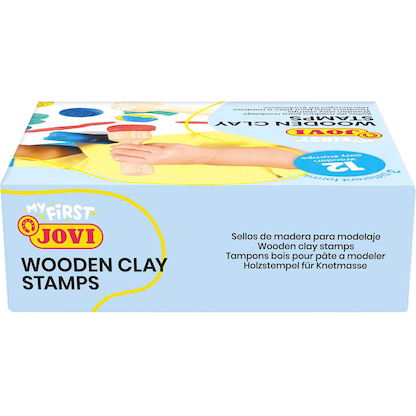 Artikelbild 6 für JOVI MY FIRST PLASTILINA Motivstempel-Set 3 verschiedene Reliefs, 1 St., Artikelnummer 321598
