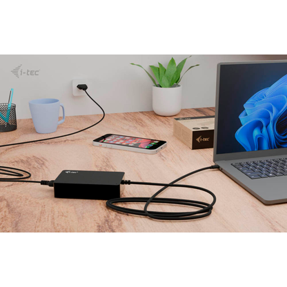 Artikelbild 2 für i-tec® Laptop-Netzteil Universal Charger USB-C PD CHARGER-C140W 140 W, Artikelnummer 662959