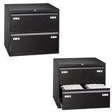 Artikelbild 1 für BISLEY LIGHT Hängeregistraturschrank schwarz 2 Schubladen 80,0 x 62,2 x 71,1 cm, 1 St., Artikelnummer 955765