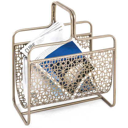 Artikelbild für HAKU Möbel Zeitungsständer 18274 gold Metall, DIN A4, Artikelnummer 551562