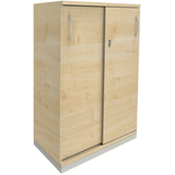 Artikelbild 1 für fm Schiebetürenschrank Sidney, 4260267327906 königsahorn 2 Fachböden 80,0 x 44,2 x 113,3 cm, Artikelnummer 352561